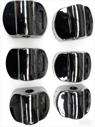 Chrome Plated Metal Component | Industrial Decorative Parts | Equipment Accessories