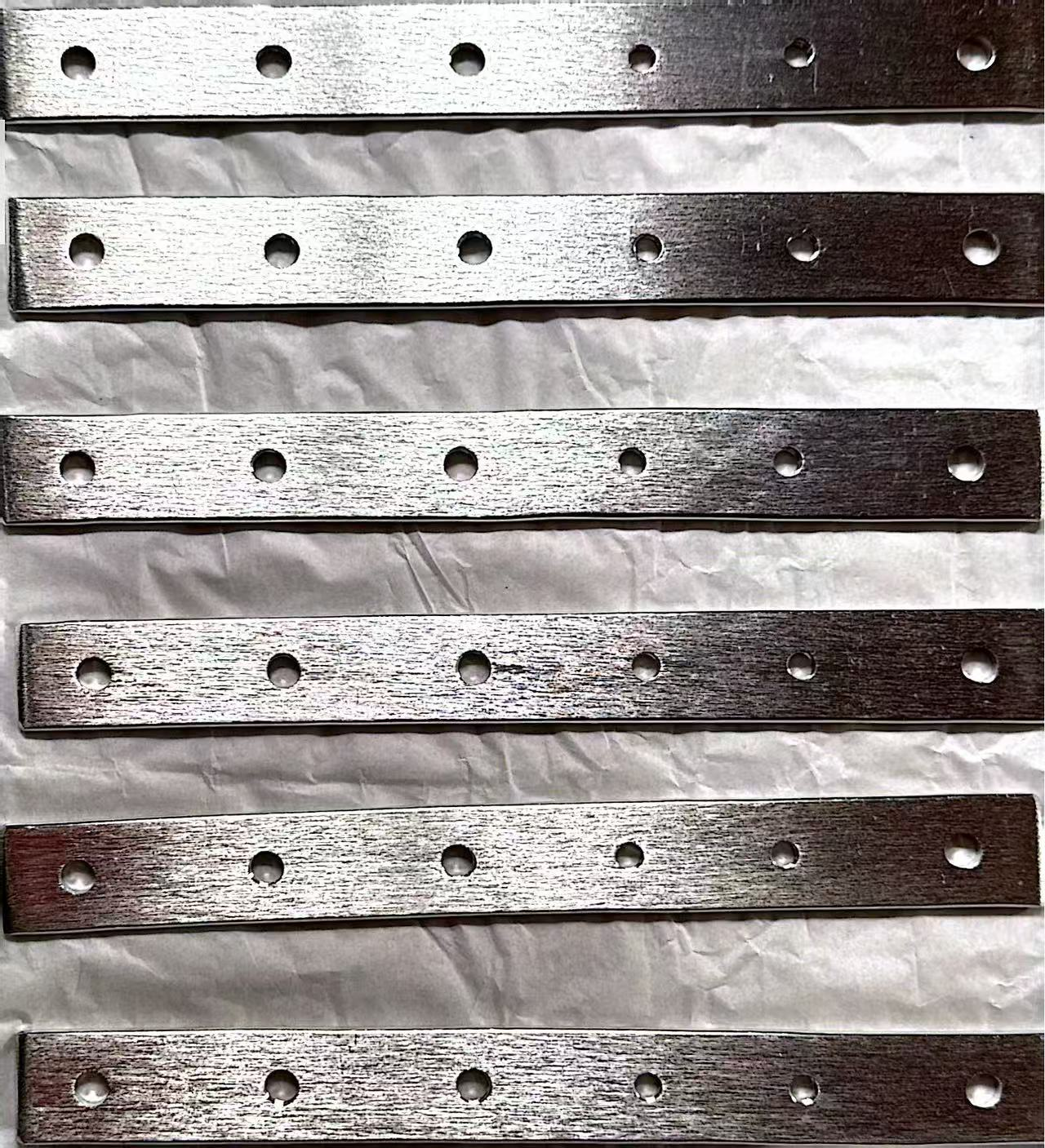 Zinc-Plated Copper Bus Bar | Explosion-Proof Distribution Box Busbar | Grounding Strip