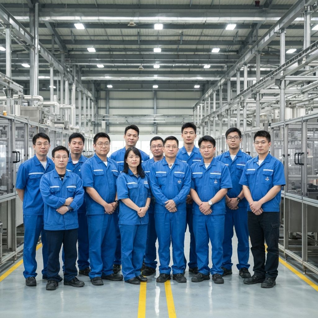Xiaohong manufacturing team